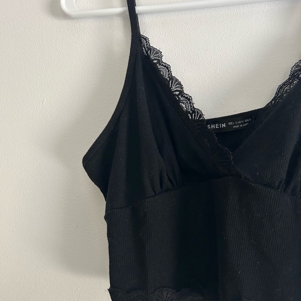 Black Lace Top - Picture 2 of 2